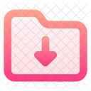 Folder download  Icon