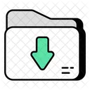 Folder Download Document Doc Icon