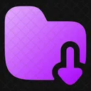 Folder Download Icon