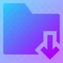 Folder Download Icon