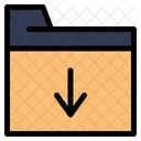 Document Folder Insert Icon
