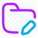 Folder Edit  Icon