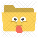Folder Emoji Emoticon Emotion Icon
