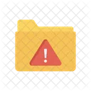 Exclamation Folder Error Icon