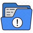 Folder Error Folder Alert Folder Warning Icon