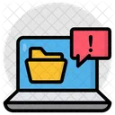 Folder Error Document Doc Icon