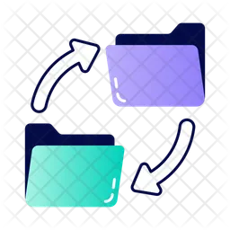 Folder Exchange  Icon