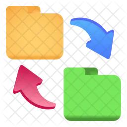 Folder Exchange  Icon