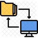 Folder Exchange  Icon