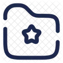 Folder Favourite Star Document Star Icon