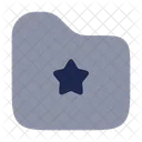Folder Favourite Star Document Star Icon
