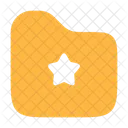 Folder Favourite Star Document Star Icon