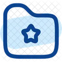 Folder Favourite Star Icon