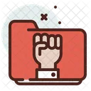 Folder Fist Icon