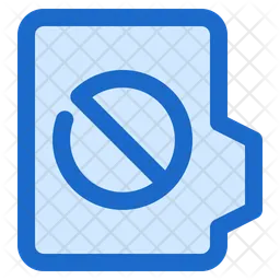 Folder forbidden alt  Icon