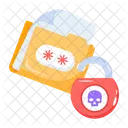 Folder Hacking File Hacking Data Scam Icon