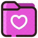 Folder Heart  Icon