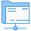 Folder Hosting  Icon