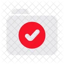 Folder Approve Document Icon