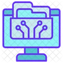 Folder Archive Data Icon