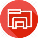 Folder File Bunch Icon