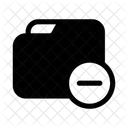 Folder Delete Reduce Icon
