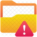 Folder Error Warning Icon