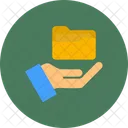 Folder Hand Access Icon