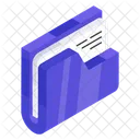 Folder Portfolio Binder Icon