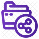 Folder Sharing Database Icon