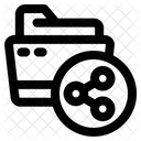 Folder Sharing Database Icon