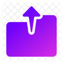 Folder Upload File Icon