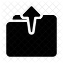 Folder Upload File Icon