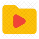 Folder Video File Icon