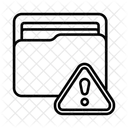 Folder Warning Error Icon