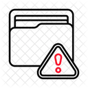 Folder Warning Error Icon