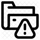 Folder Warning File Icon