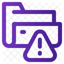 Folder Warning File Icon