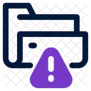 Folder Warning File Icon