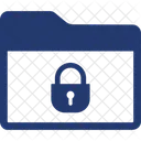Folder Lock Security Icon