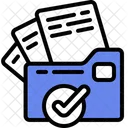 Folder Cyber Crime Illegal Icon