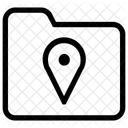 Location Folder Collection Icon