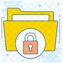 Folder Lock File Protection Archive Icon