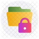 Folder Documents Password Icon