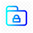 Folder Lock Security Protection Icon