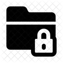 Folder Lock Private Secure Icon
