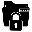 Folder Lock Secure Folder Protective Folder Icon