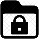 Folder Locked Safety Icon