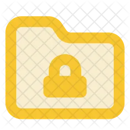 Folder locked  Icon