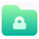 Folder Locked In Lc Privacy Password Icon
